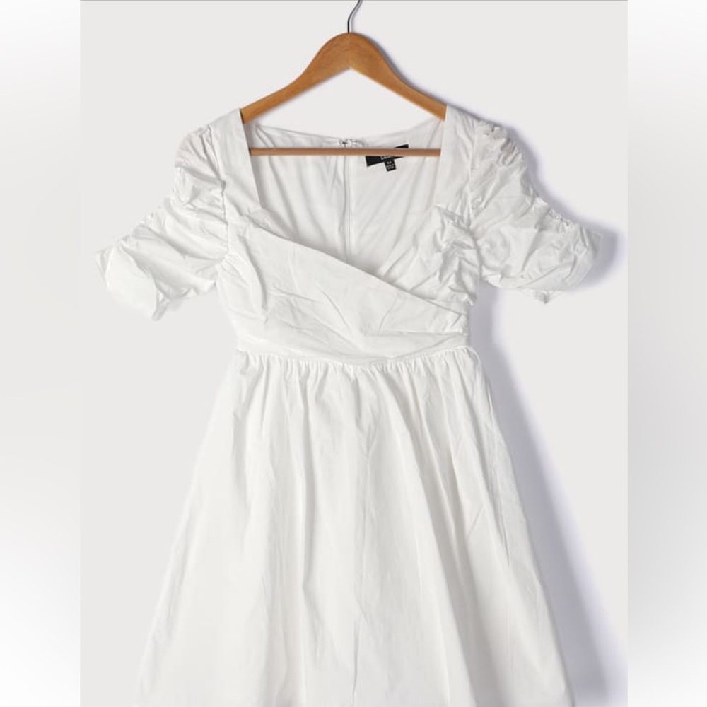 White babydoll dress